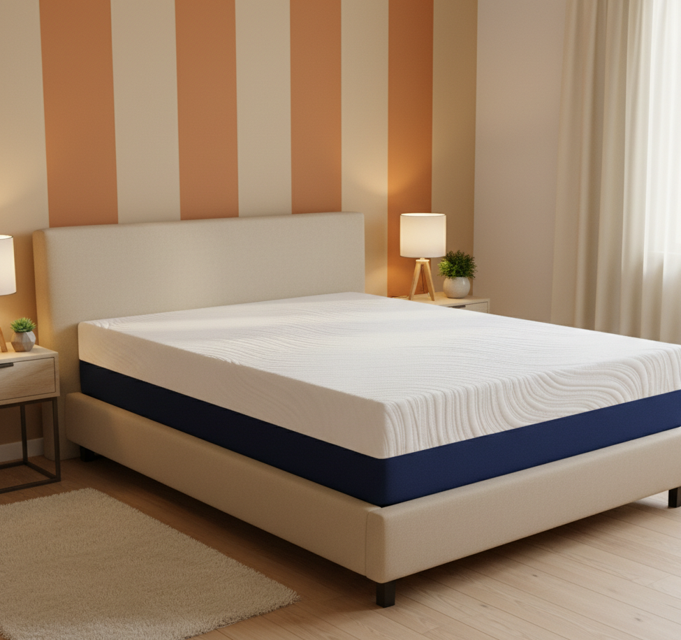 Matelas 160x200cm en mousse à mémoire de forme