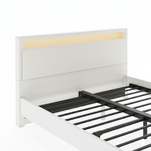 Cadre de Lit 160 x 200 cm connecté