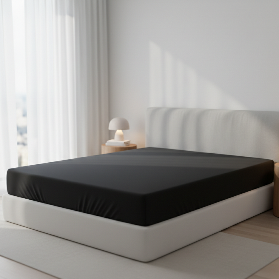 Drap-housse de protection Noir