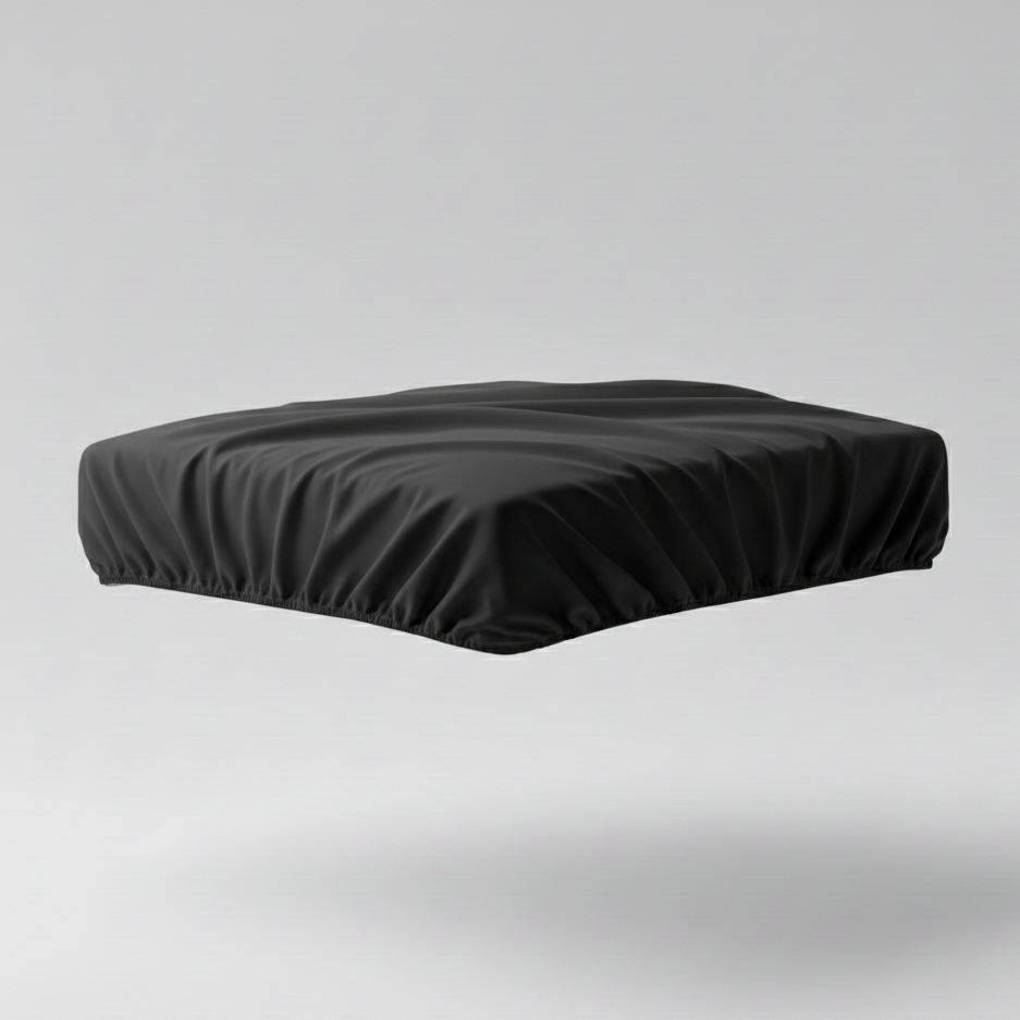 Drap-housse de protection Noir
