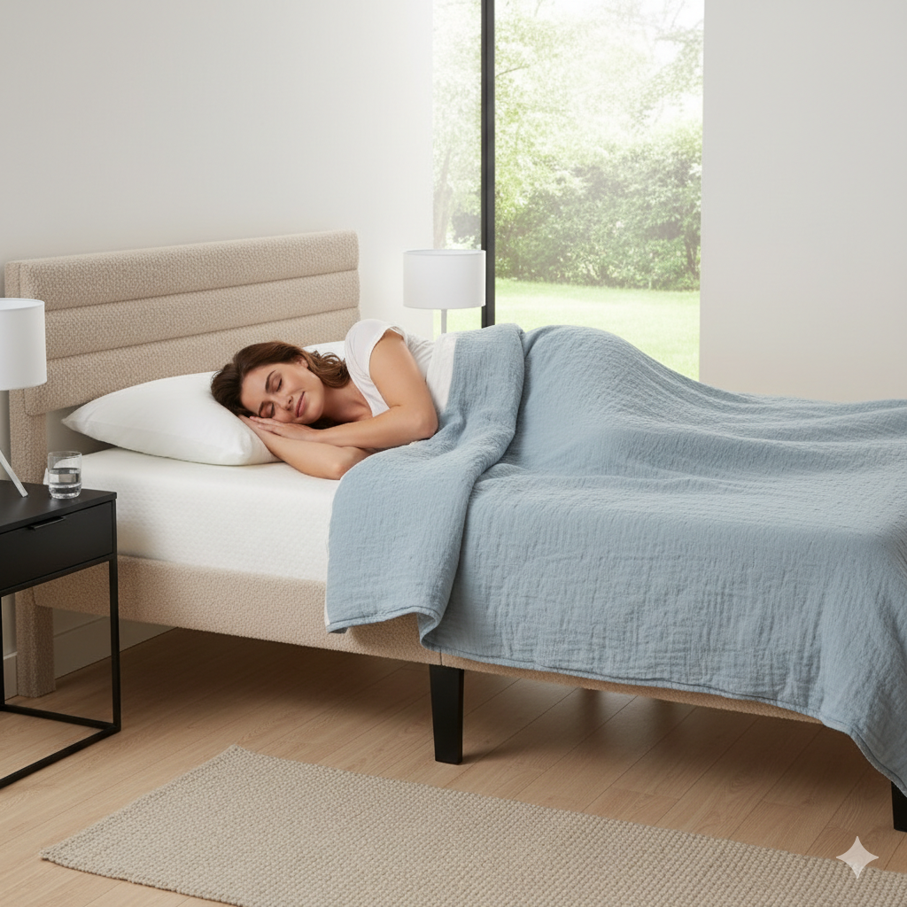 Sommier et tête de lit 160x200